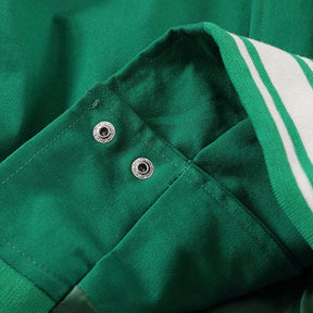 Eprezzy® - Olive Green Stitching Winter Coat Streetwear Fashion - eprezzy.com