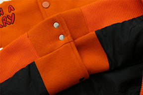Eprezzy® - Orange ALIEN Jacket Streetwear Fashion - eprezzy.com