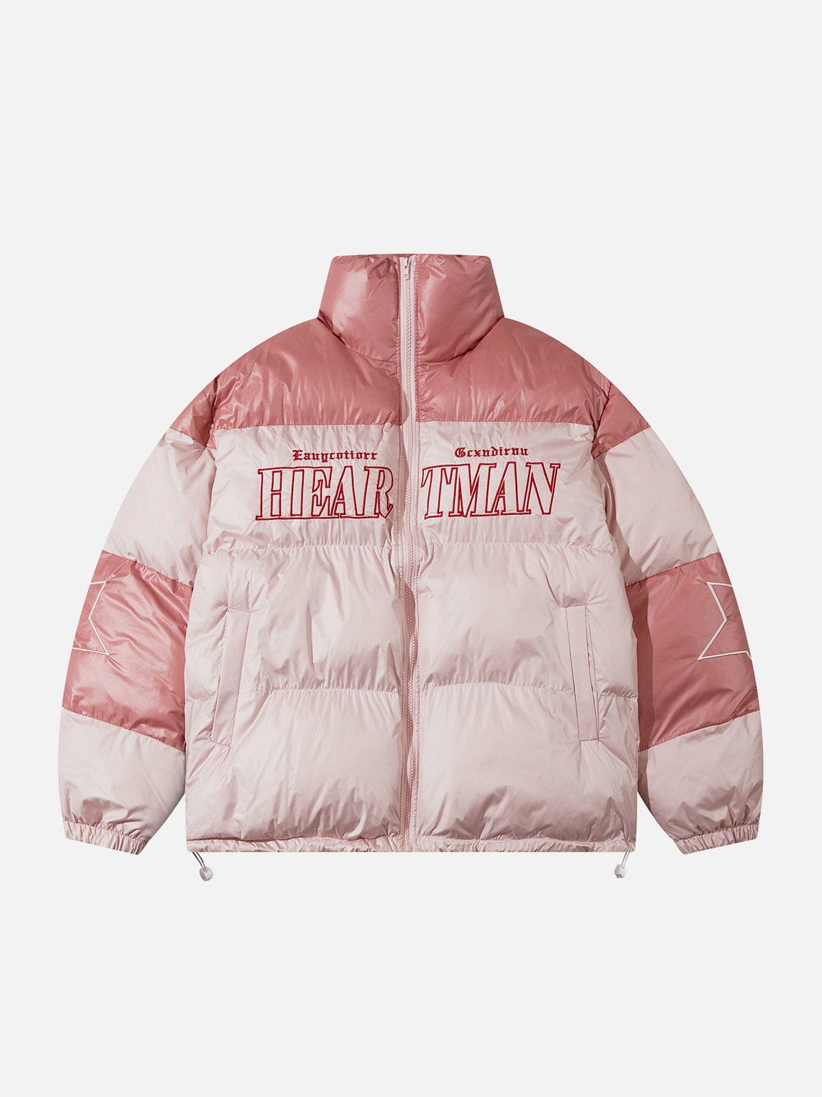 Eprezzy® - Patchwork Color Clash Winter Coat Streetwear Fashion - eprezzy.com