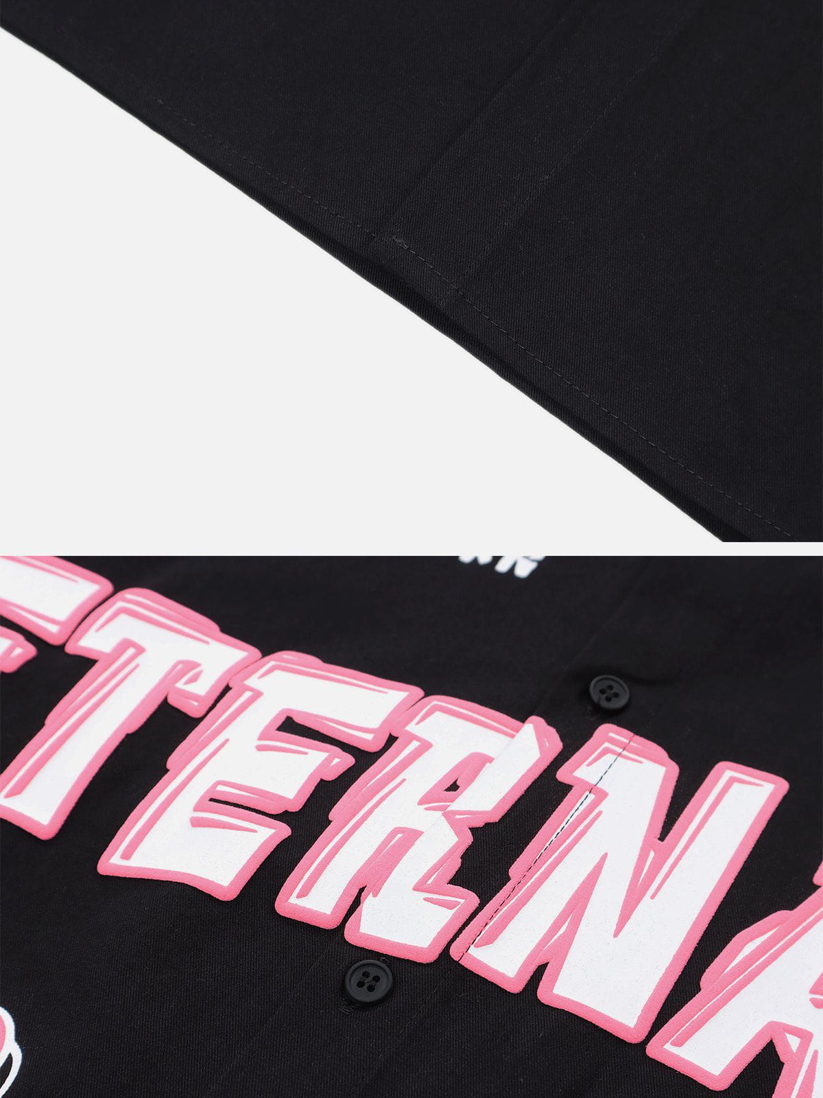 Eprezzy® - Patchwork Letter Print Jacket Streetwear Fashion - eprezzy.com