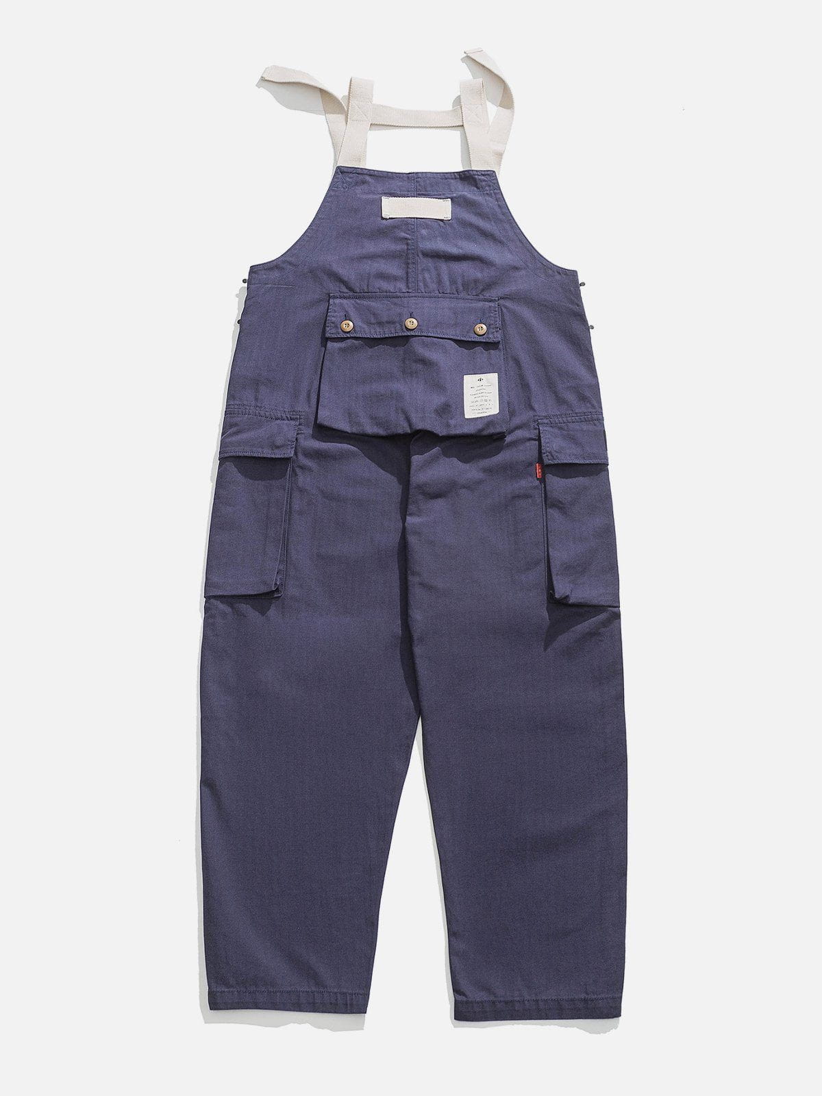 Eprezzy® - Patchwork Pockets Bib Pants Streetwear Fashion - eprezzy.com