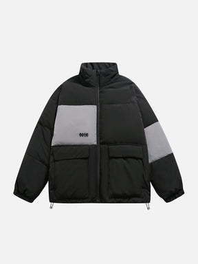 Eprezzy® - Patchwork Pockets Winter Coat Streetwear Fashion - eprezzy.com