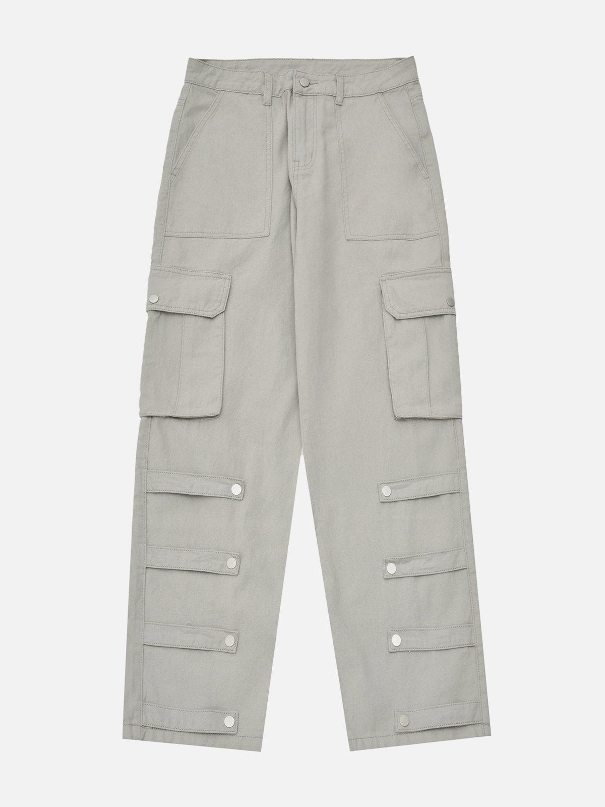 Eprezzy® - Patchwork Pockets with Flap Pants Streetwear Fashion - eprezzy.com