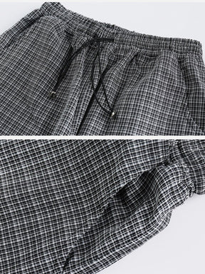 Eprezzy® - Plaid Casual Pants Streetwear Fashion - eprezzy.com
