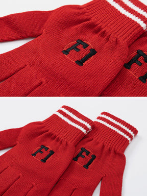 Eprezzy® - Plaid With Gloves Racing Cardigan Streetwear Fashion - eprezzy.com