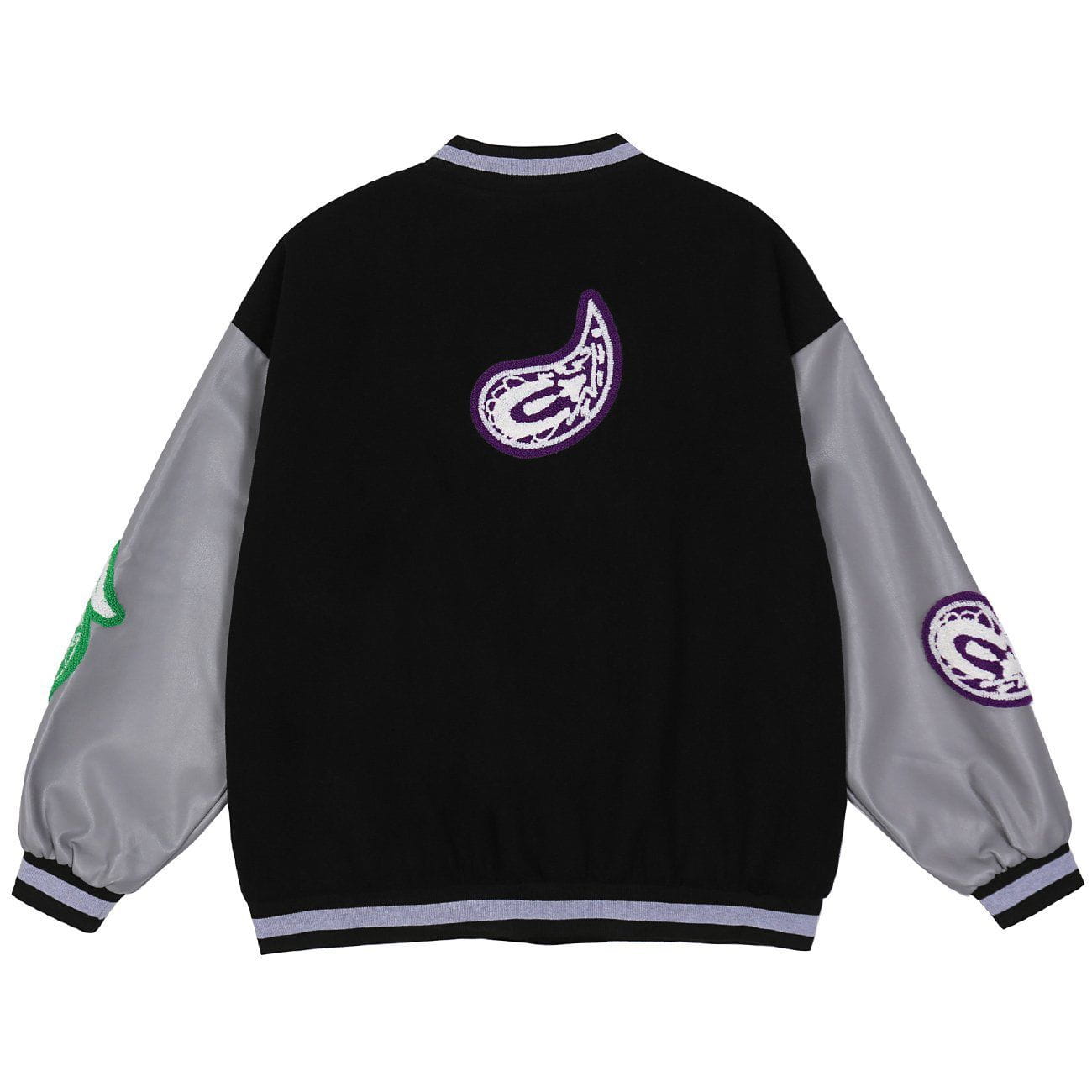 Eprezzy® - Plant Embroidery Jacket Streetwear Fashion - eprezzy.com