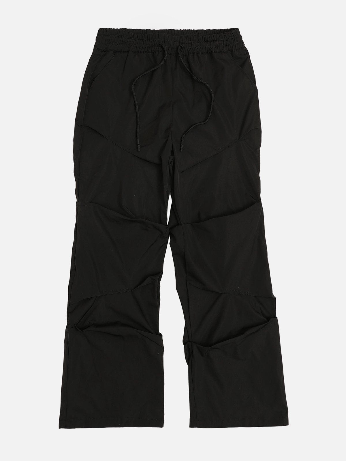 Eprezzy® - Pleated Layered Pants Streetwear Fashion - eprezzy.com