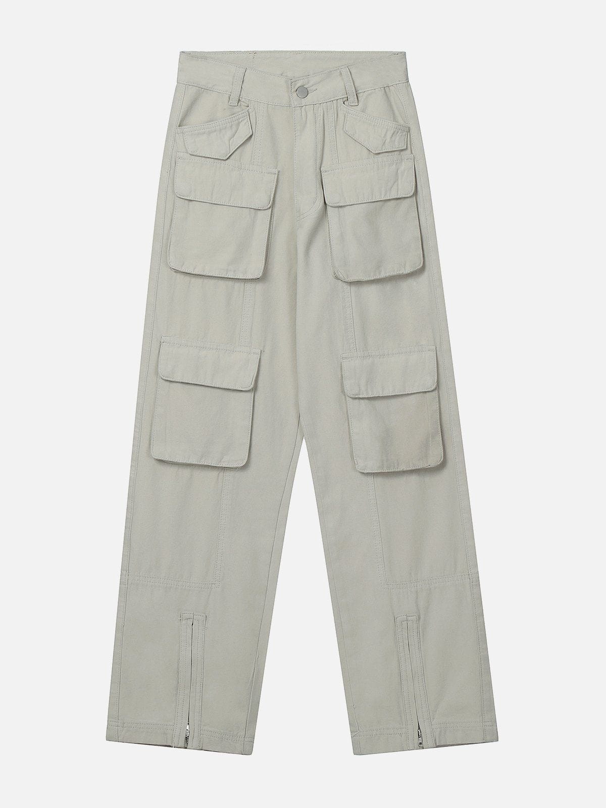 Eprezzy® - Pocket Patchwork Cargo Pants Streetwear Fashion - eprezzy.com