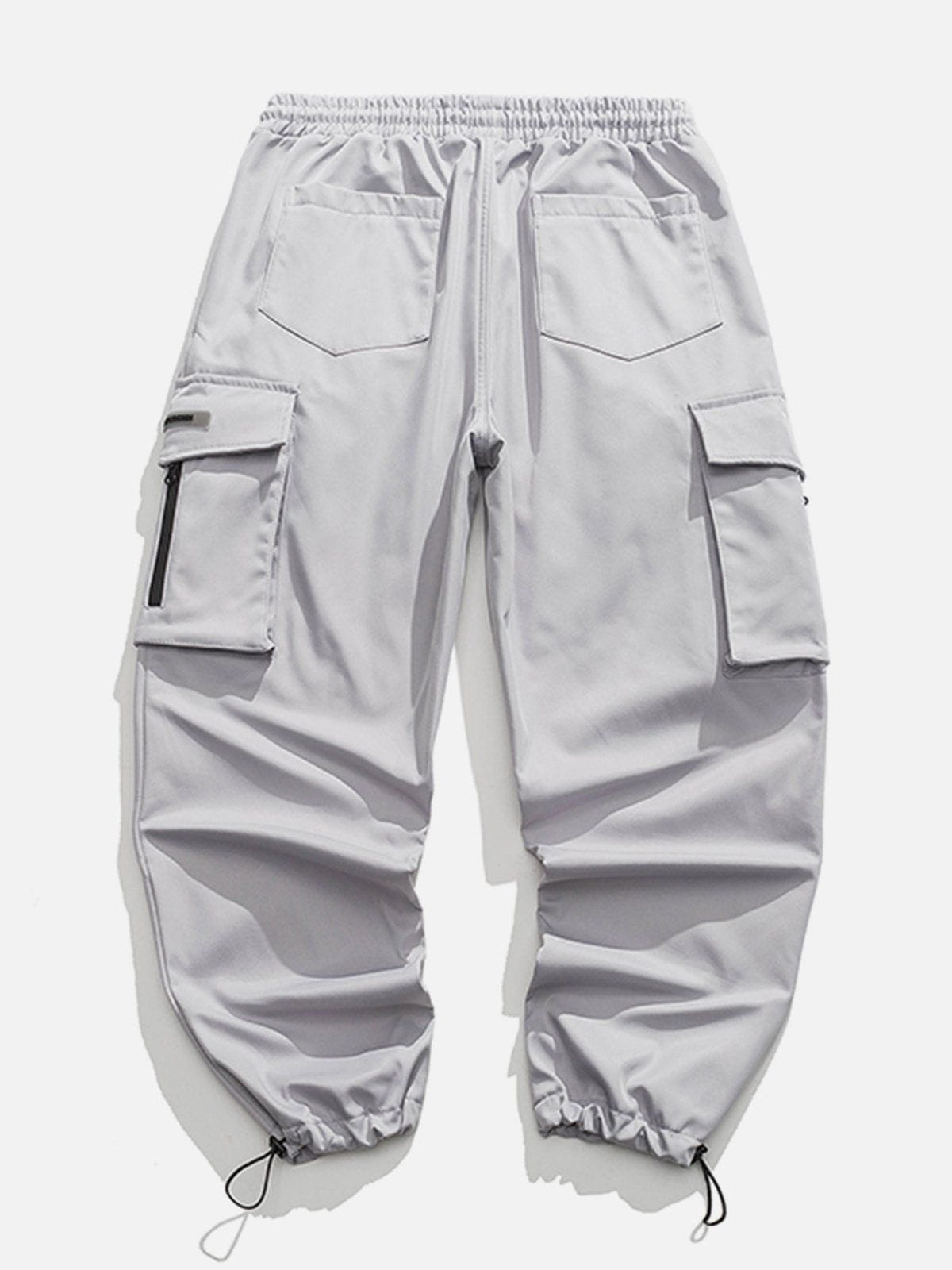 Eprezzy® - Pocket Tapered Leg Cargo Pants Streetwear Fashion - eprezzy.com