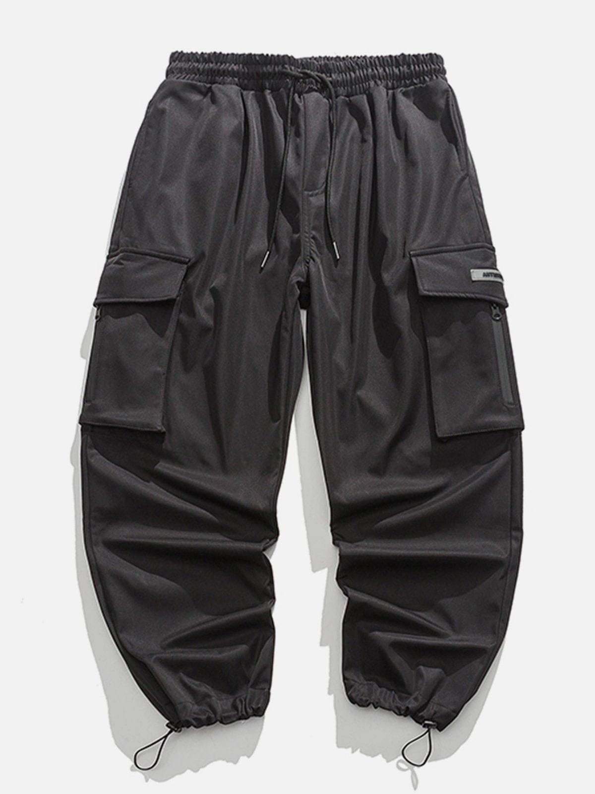Eprezzy® - Pocket Tapered Leg Cargo Pants Streetwear Fashion - eprezzy.com