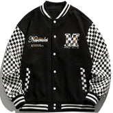Eprezzy® - Print Checkerboard Jacket Streetwear Fashion - eprezzy.com