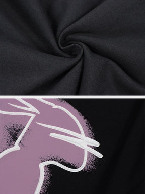 Eprezzy® - Rabbit Graphic Tee Streetwear Fashion - eprezzy.com