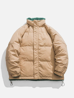 Eprezzy® - Reversible Sherpa Winter Coat Streetwear Fashion - eprezzy.com