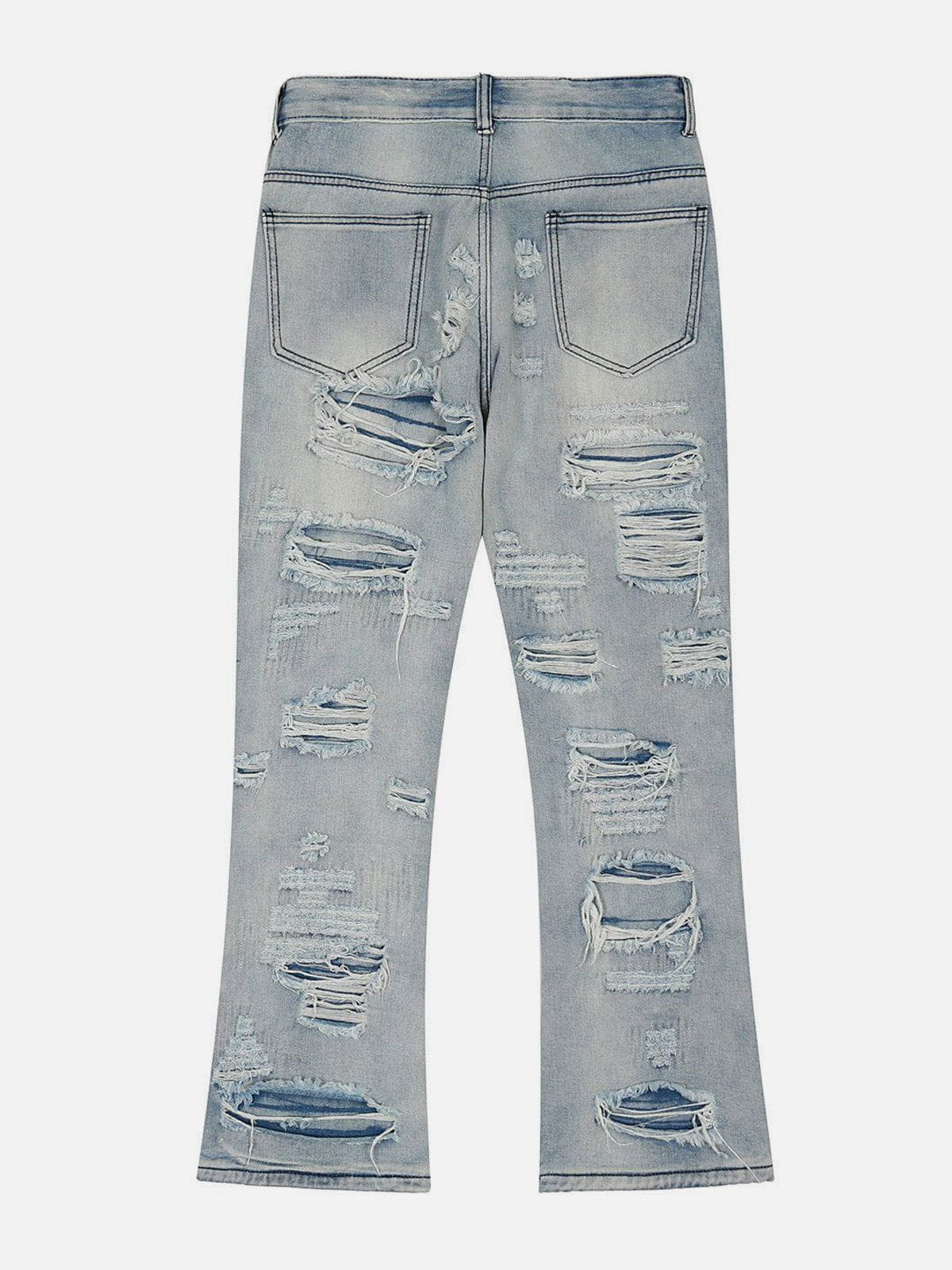 Eprezzy® - Ripped Hole Jeans Streetwear Fashion - eprezzy.com
