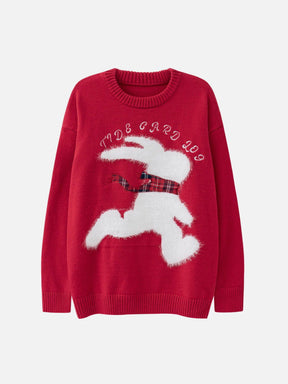 Eprezzy® - Scarf Cute Rabbit Sweater Streetwear Fashion - eprezzy.com