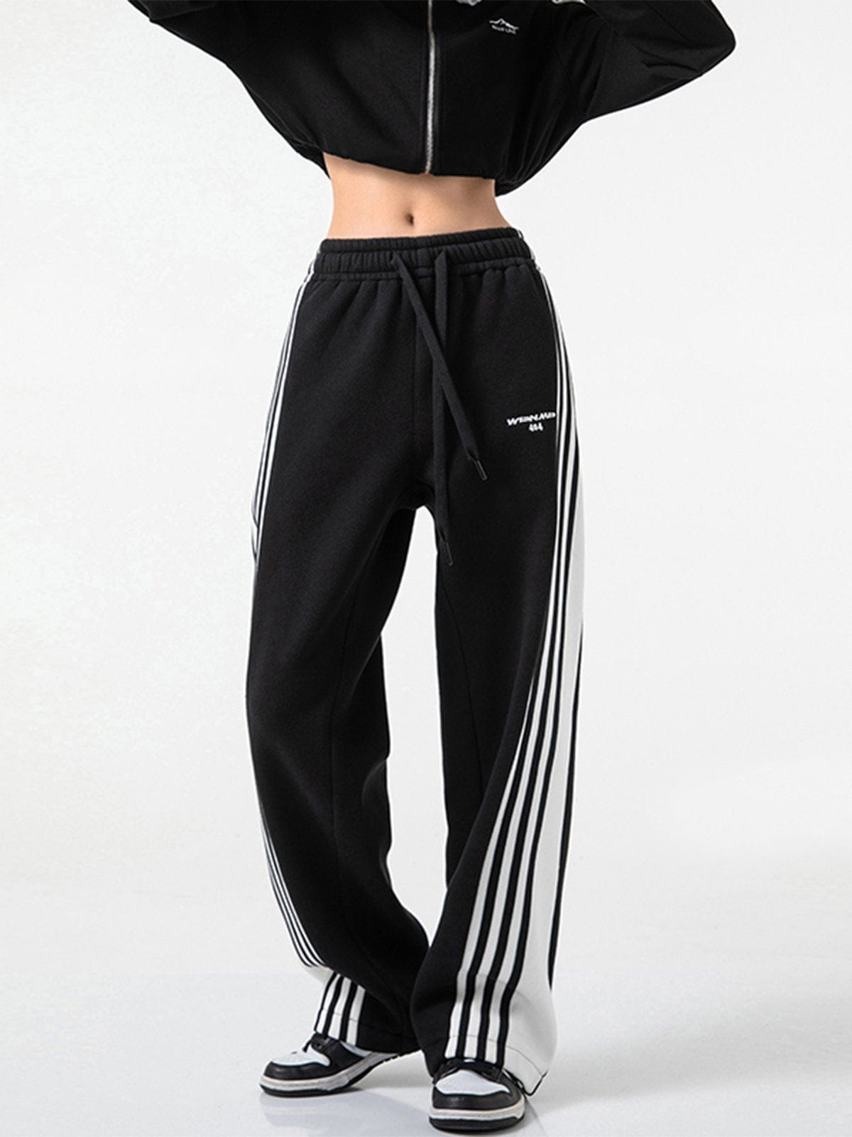 Eprezzy® - Simple Colorblock Stripe Sweatpants Streetwear Fashion - eprezzy.com