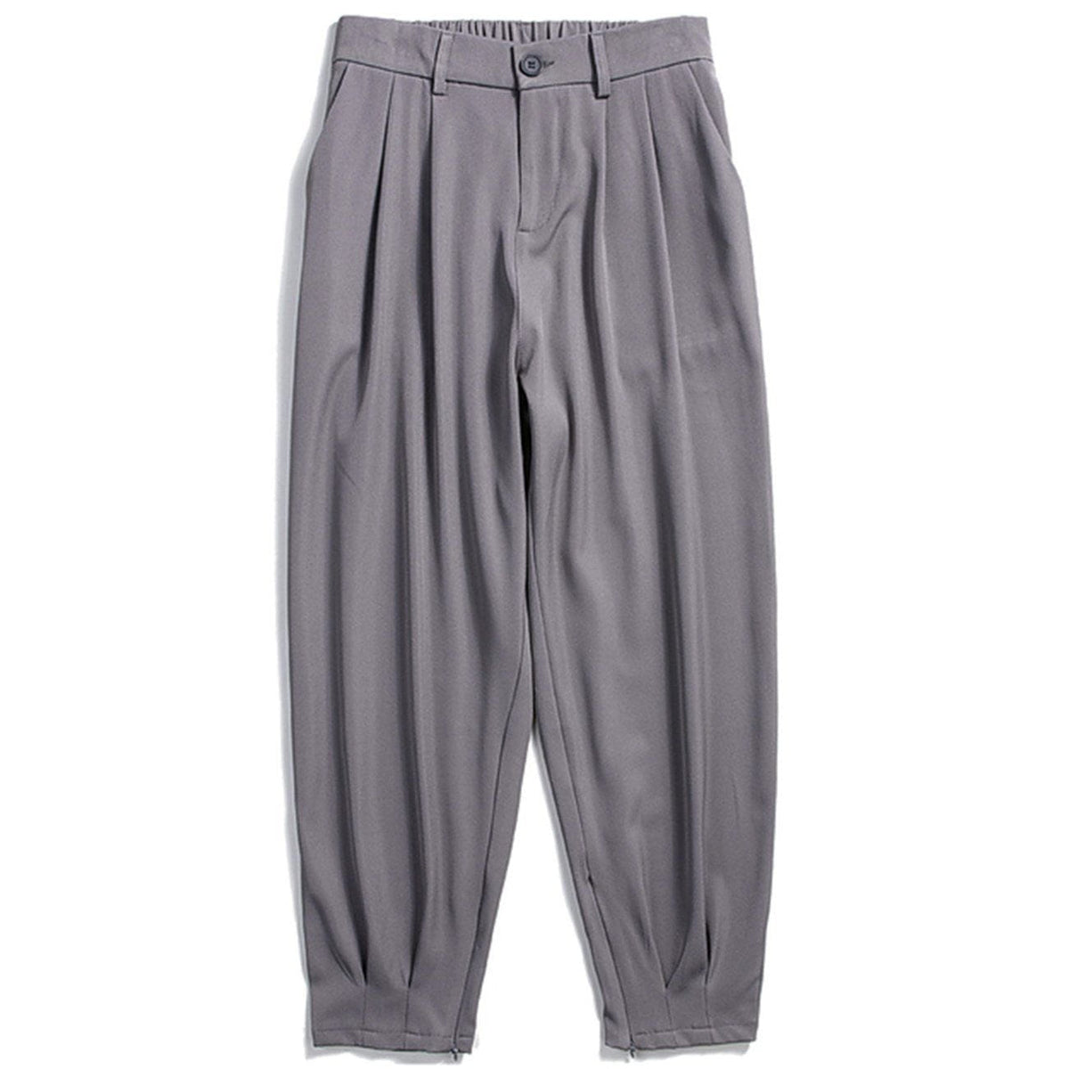 Eprezzy® - Simple Solid Color Drape Pants Streetwear Fashion - eprezzy.com