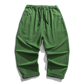 Eprezzy® - Solid Color Corduroy Pants Streetwear Fashion - eprezzy.com