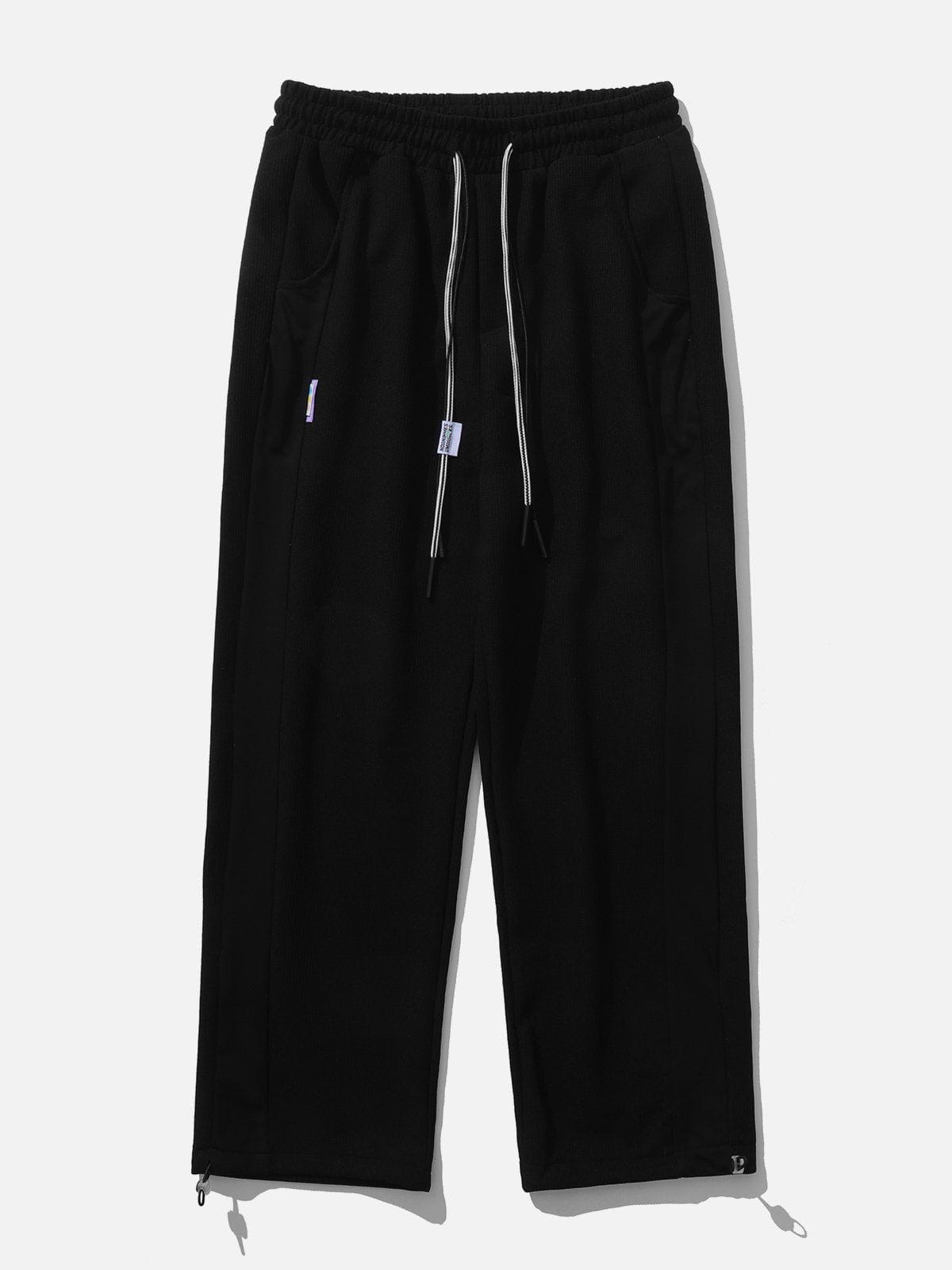 Eprezzy® - Solid Color Drawstring Sweatpants Streetwear Fashion - eprezzy.com