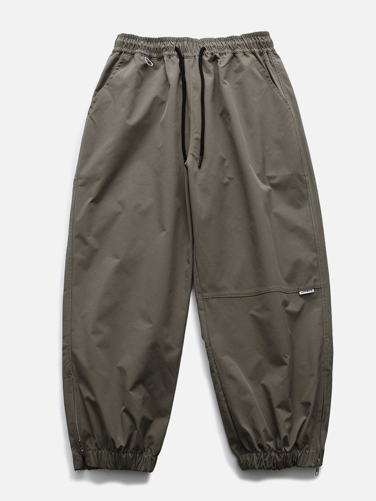 Eprezzy® - Solid Drawstring Cargo Pants Streetwear Fashion - eprezzy.com