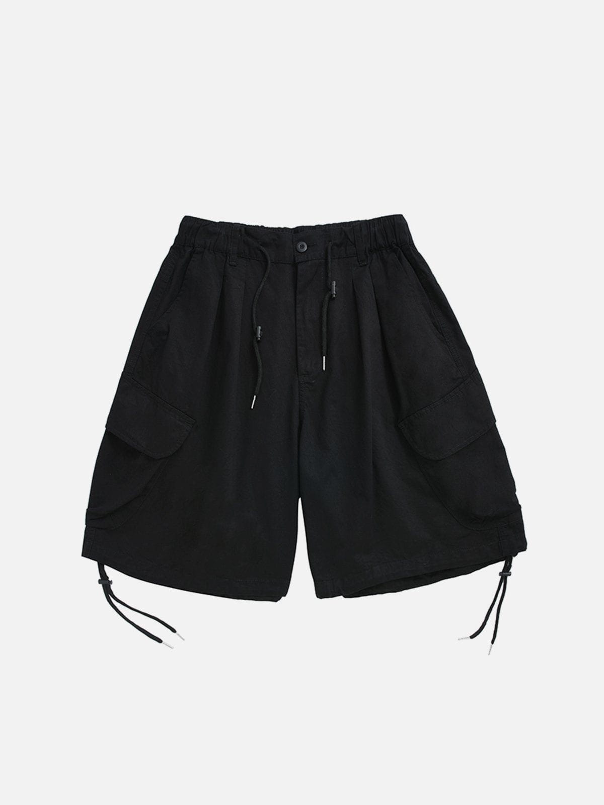 Eprezzy® - Solid Drawstring Shorts Streetwear Fashion - eprezzy.com