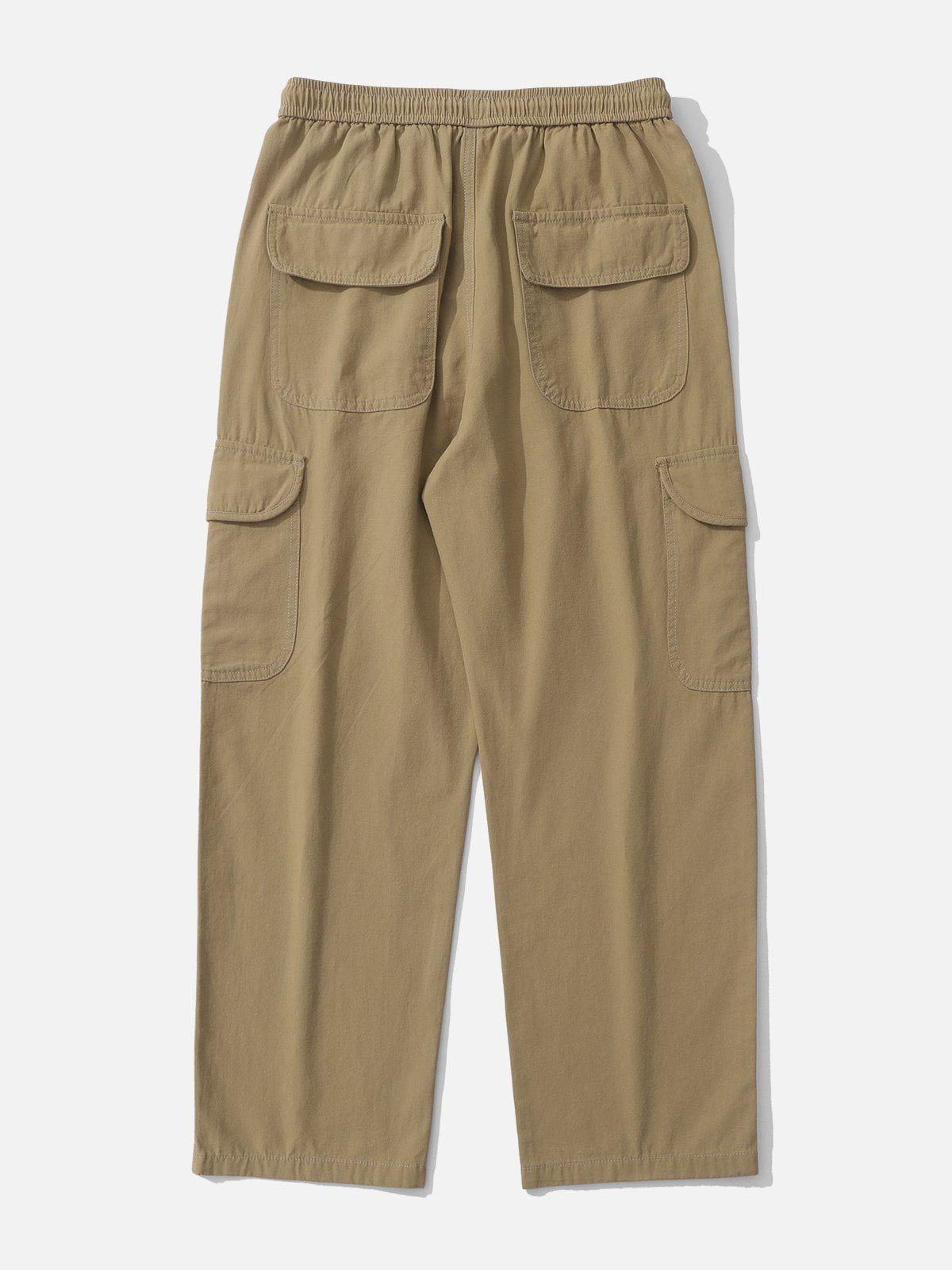 Eprezzy® - Solid Large Multi-Pocket Cargo Pants Streetwear Fashion - eprezzy.com