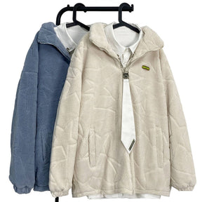 Eprezzy® - Solid Suede Winter Coat Streetwear Fashion - eprezzy.com