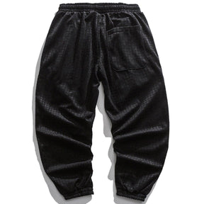 Eprezzy® - Solid Velvet Sweatpants Streetwear Fashion - eprezzy.com