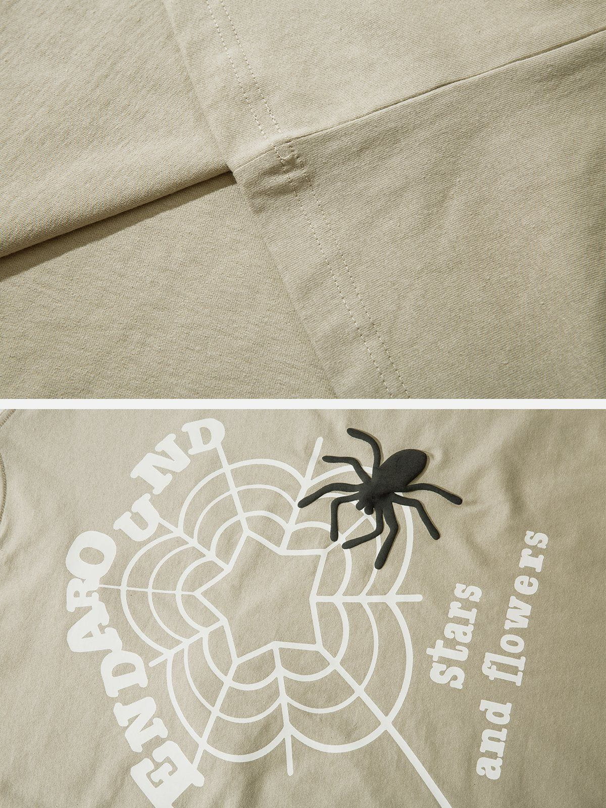 Eprezzy® - Spider Foam Print Tee Streetwear Fashion - eprezzy.com