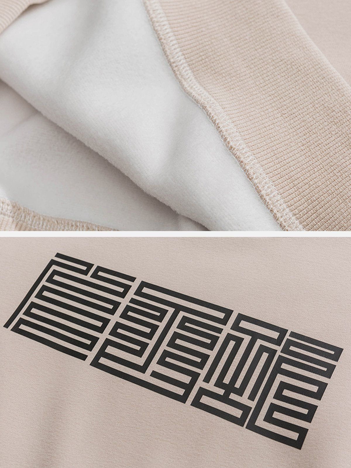 Eprezzy® - Stamp Graphic Sweatshirt Streetwear Fashion - eprezzy.com