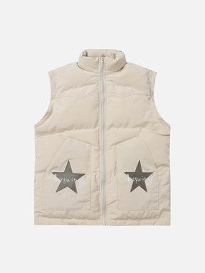 Eprezzy® - Star Detachable Winter Coat Streetwear Fashion - eprezzy.com