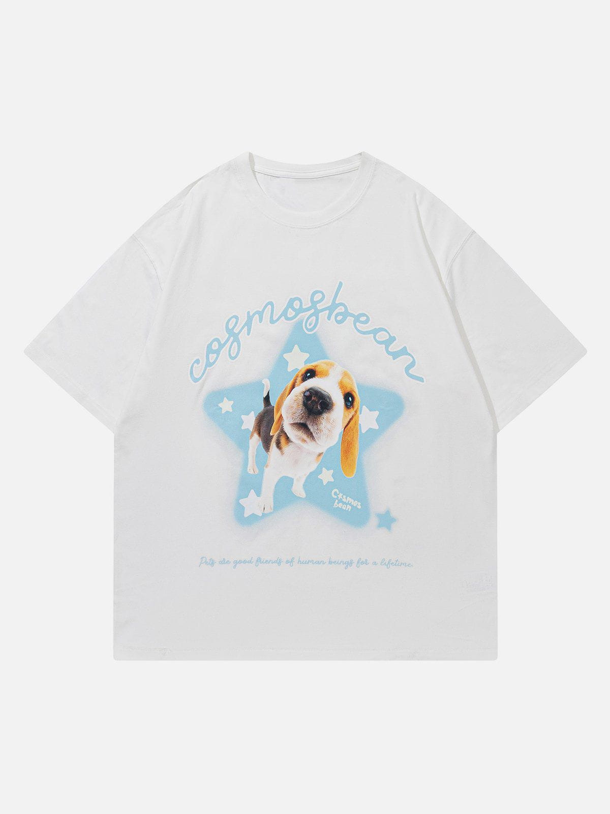 Eprezzy® - Star Dog Print Tee Streetwear Fashion - eprezzy.com