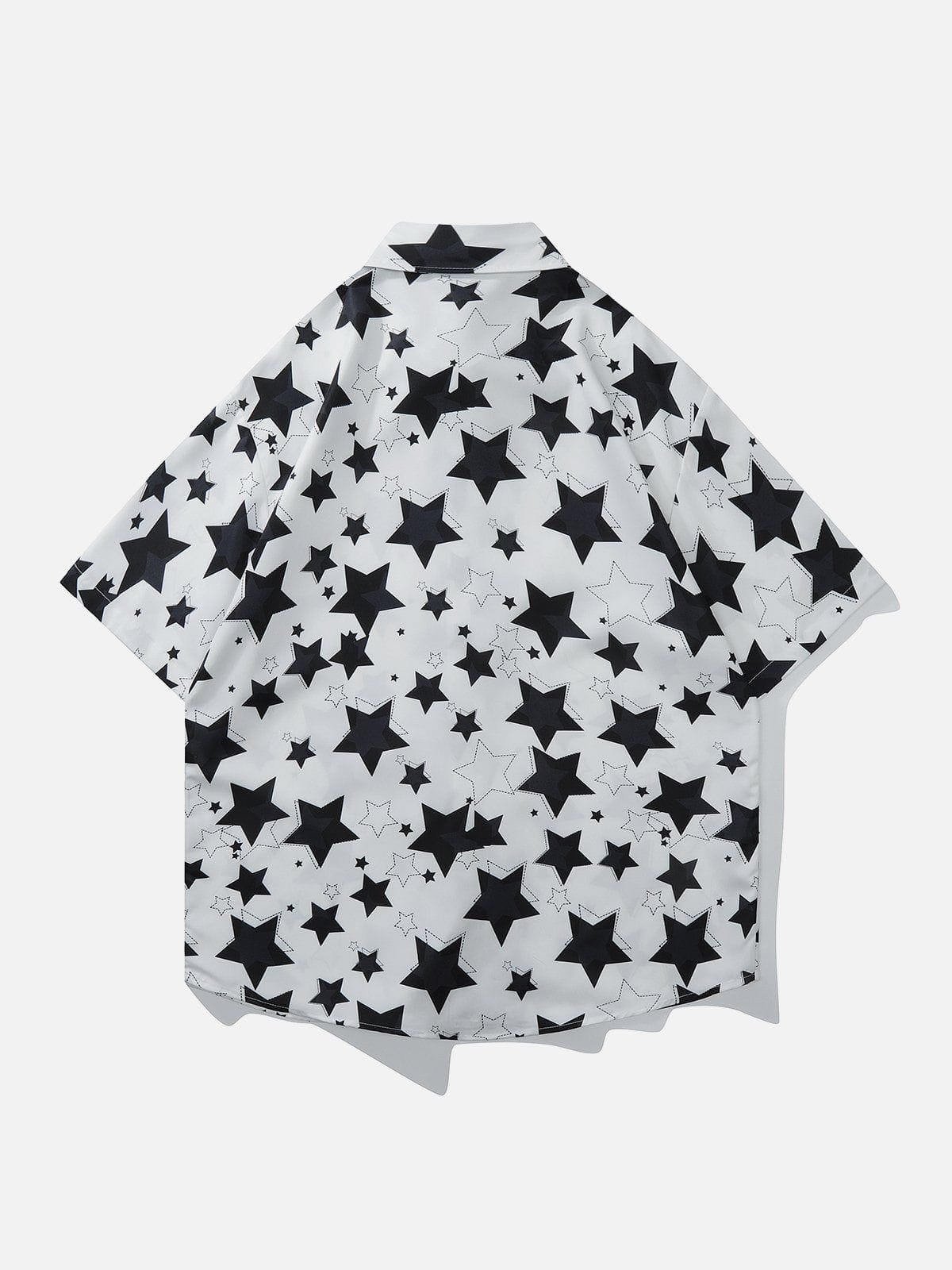 Eprezzy® - Star Print Short Sleeve Shirts Streetwear Fashion - eprezzy.com