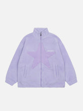Eprezzy® - Star Sherpa Winter Coat Streetwear Fashion - eprezzy.com