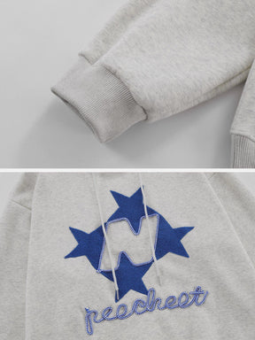 Eprezzy® - Stellaris Embroidered Hoodie Streetwear Fashion - eprezzy.com