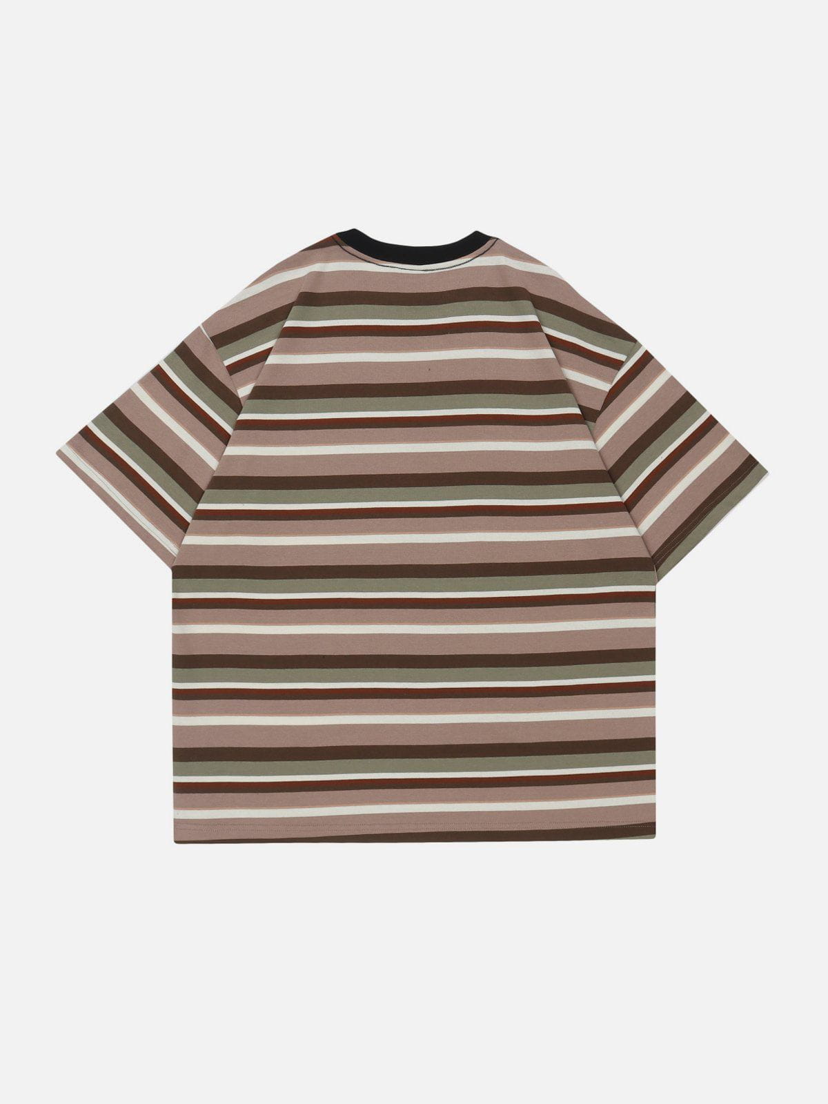 Eprezzy® - Striped Clash Tee Streetwear Fashion - eprezzy.com