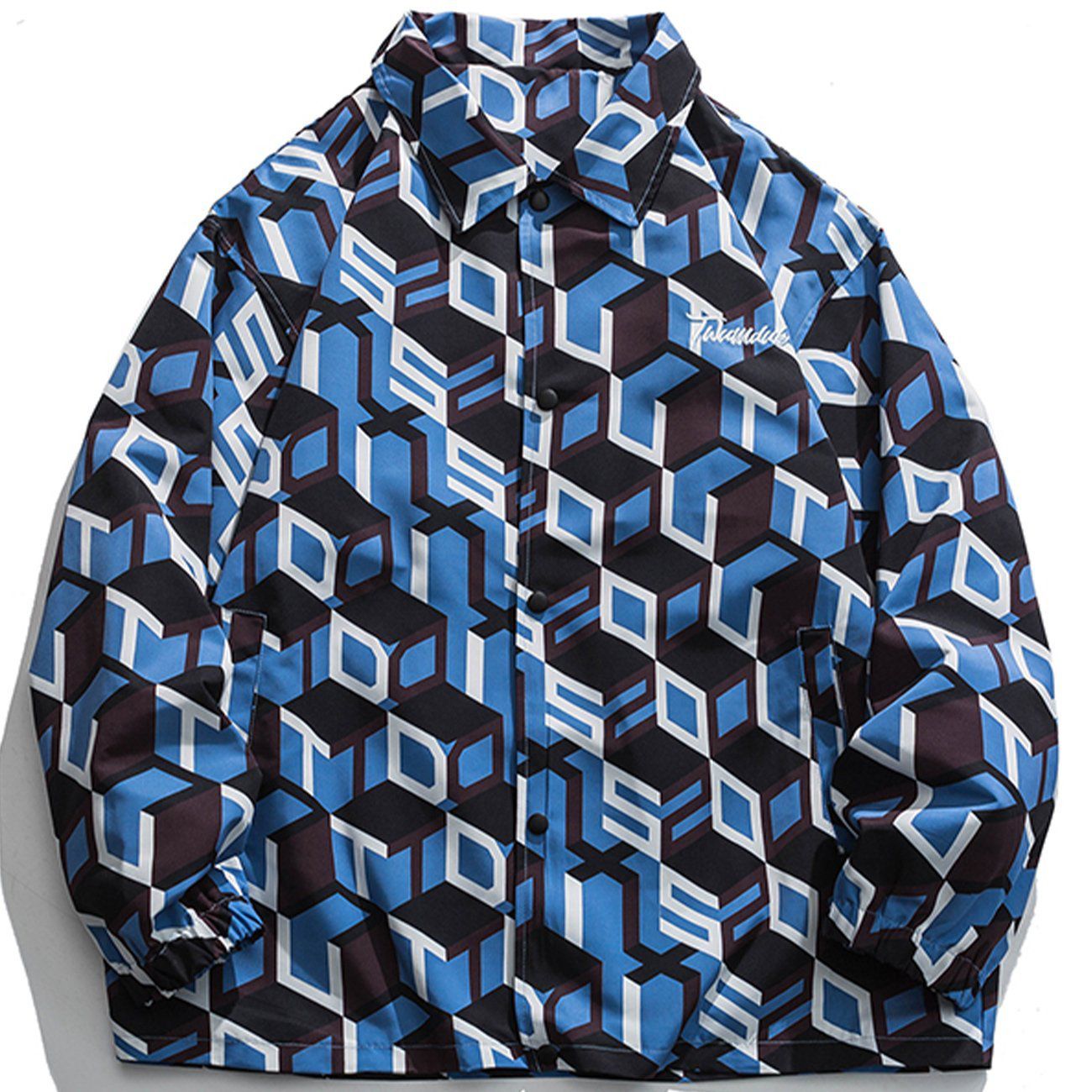 Eprezzy® - Three-dimensional Plaid Jacket Streetwear Fashion - eprezzy.com