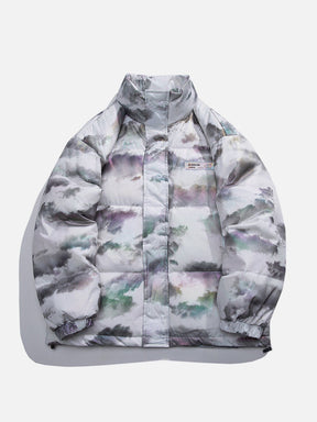 Eprezzy® - Tie Dye Camouflage Winter Coat Streetwear Fashion - eprezzy.com