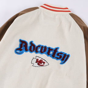 Eprezzy® - Towel Embroidered Letters Star Jacket Streetwear Fashion - eprezzy.com