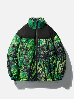 Eprezzy® - Tree Pattern Winter Coat Streetwear Fashion - eprezzy.com