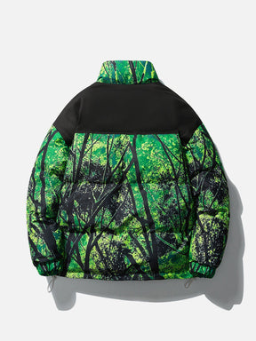 Eprezzy® - Tree Pattern Winter Coat Streetwear Fashion - eprezzy.com