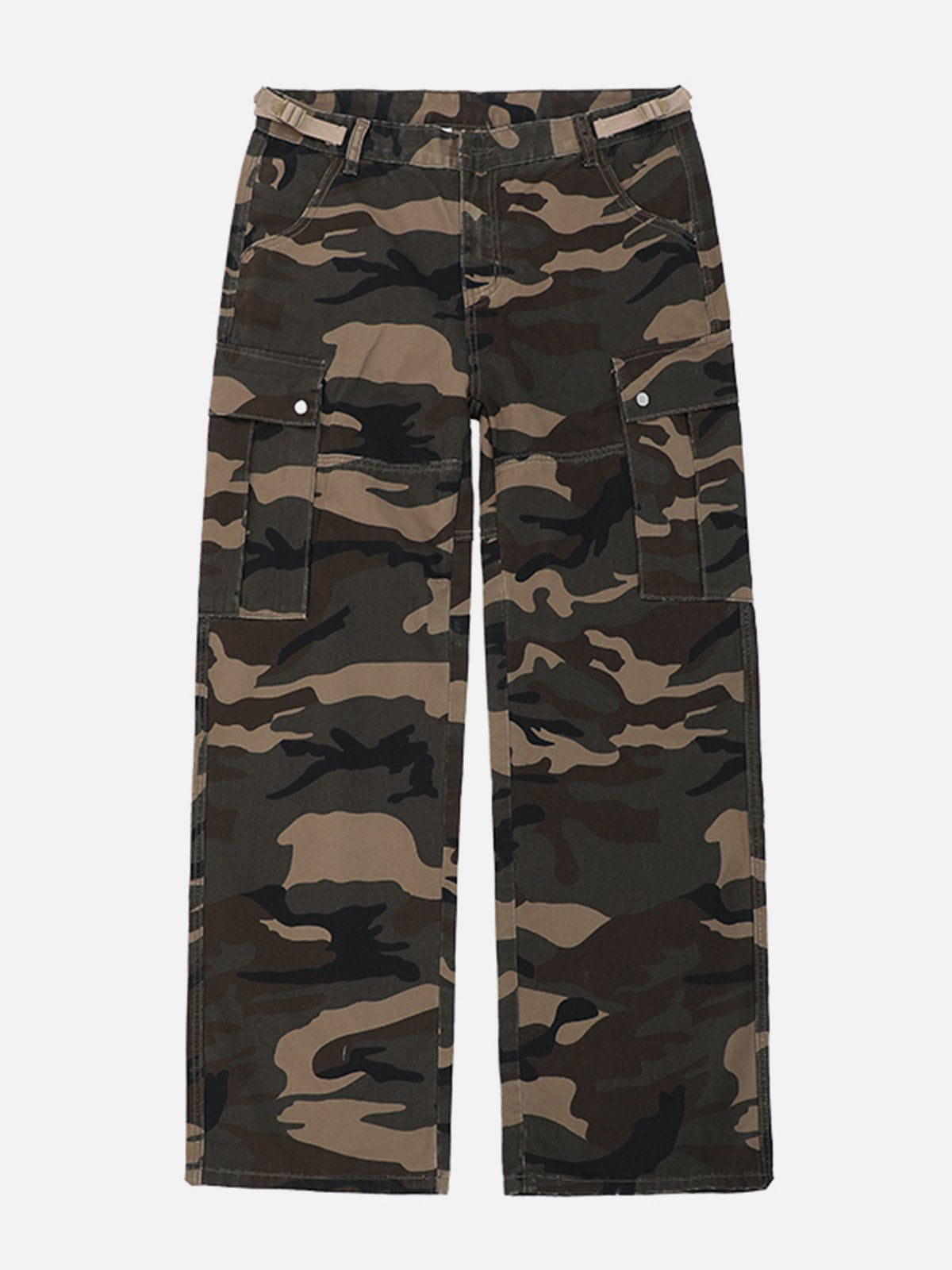 Eprezzy® - Vintage Camouflage Cargo Pants Streetwear Fashion - eprezzy.com
