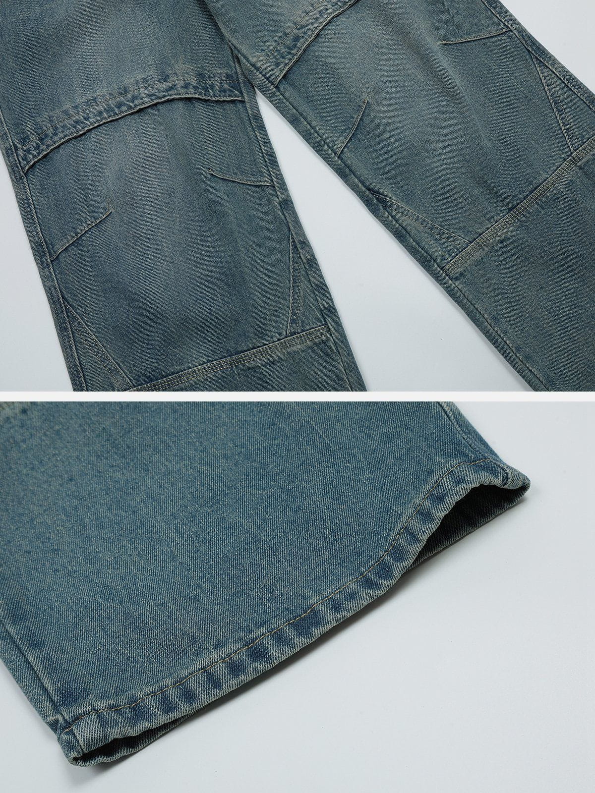 Eprezzy® - Vintage Folded Jeans Streetwear Fashion - eprezzy.com