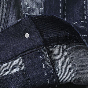 Eprezzy® - Vintage Irregular Stitching Plaid Denim Jacket Streetwear Fashion - eprezzy.com