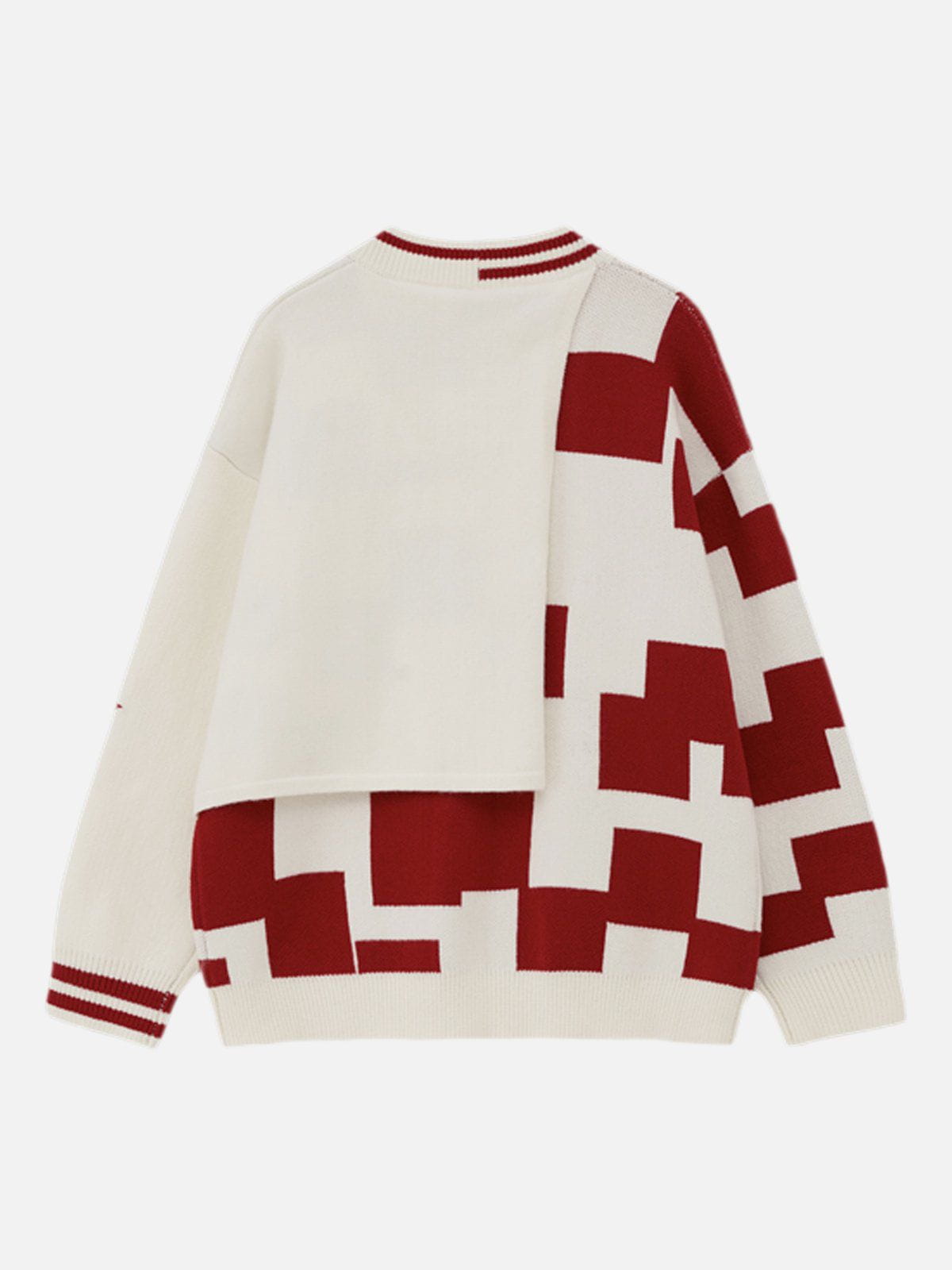 Eprezzy® - Vintage Letter Embroidery Sweater Streetwear Fashion - eprezzy.com