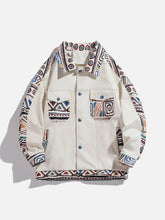 Eprezzy® - Vintage Patchwork Jacket Streetwear Fashion - eprezzy.com